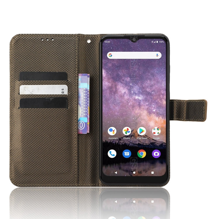 For Wiko Voix U616AT Diamond Texture Leather Phone Case