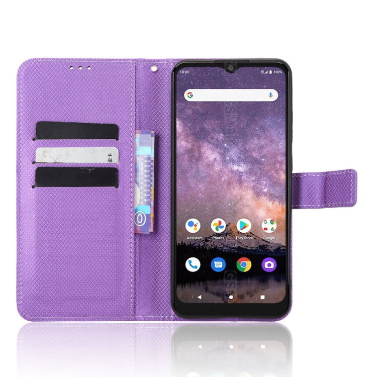 For Wiko Voix U616AT Diamond Texture Leather Phone Case