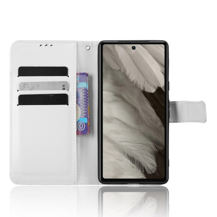 For Google Pixel 7a Diamond Texture Leather Phone Case