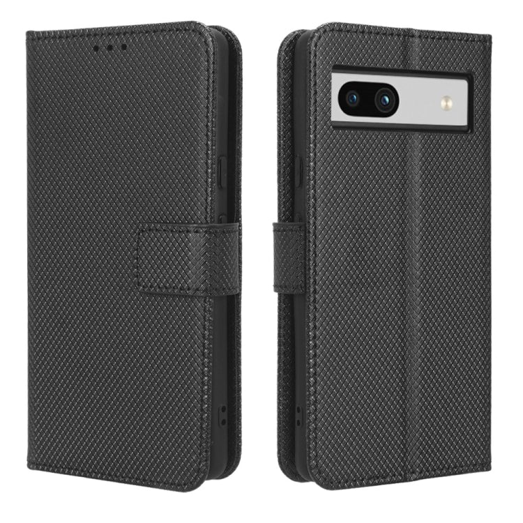 For Google Pixel 7a Diamond Texture Leather Phone Case
