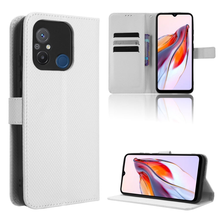 For Xiaomi Redmi 12C / 11A Diamond Texture Leather Phone Case