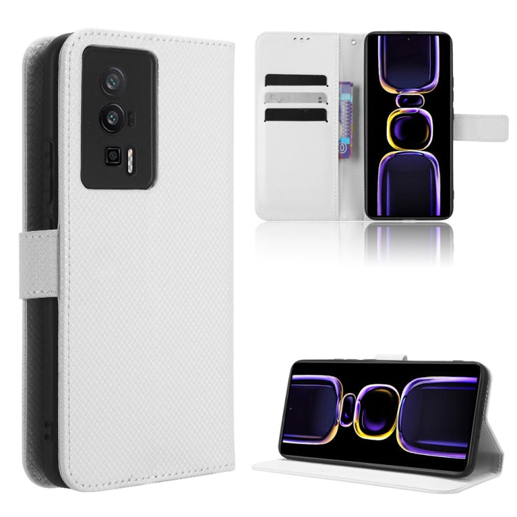 For Xiaomi Redmi K60 5G / K60 Pro Diamond Texture Leather Phone Case