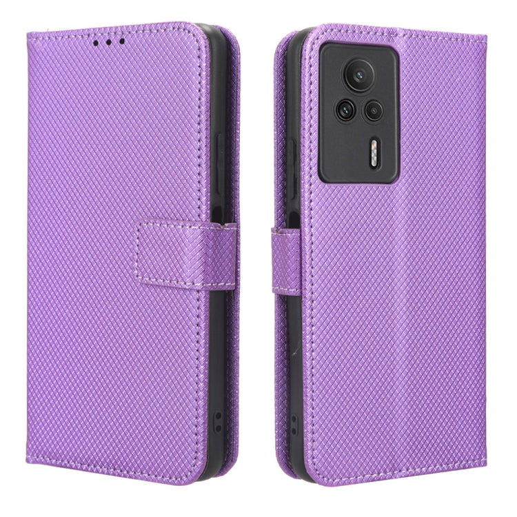 For Xiaomi Redmi K60E 5G Diamond Texture Leather Phone Case