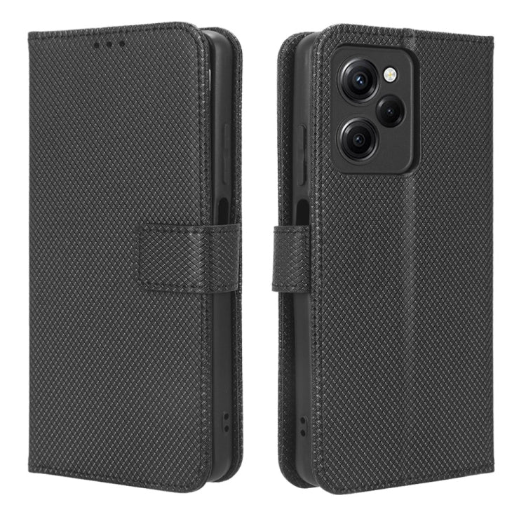 For Xiaomi Redmi Note 12 Pro 5G Speed Diamond Texture Leather Phone Case