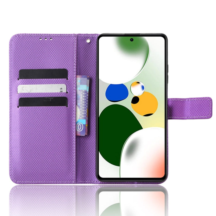 For Xiaomi Redmi Note 12 Pro 5G Speed Diamond Texture Leather Phone Case