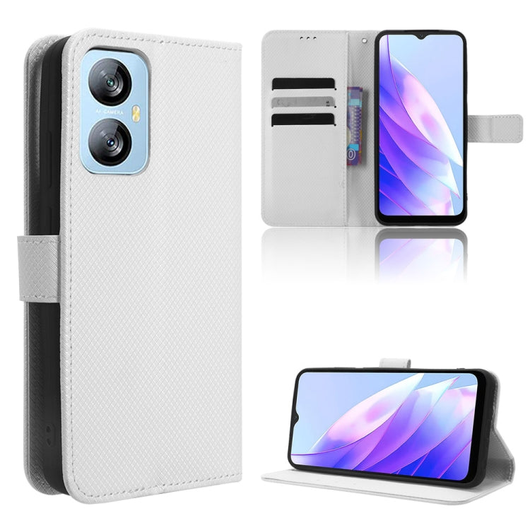 For Blackview A52 Diamond Texture Leather Phone Case