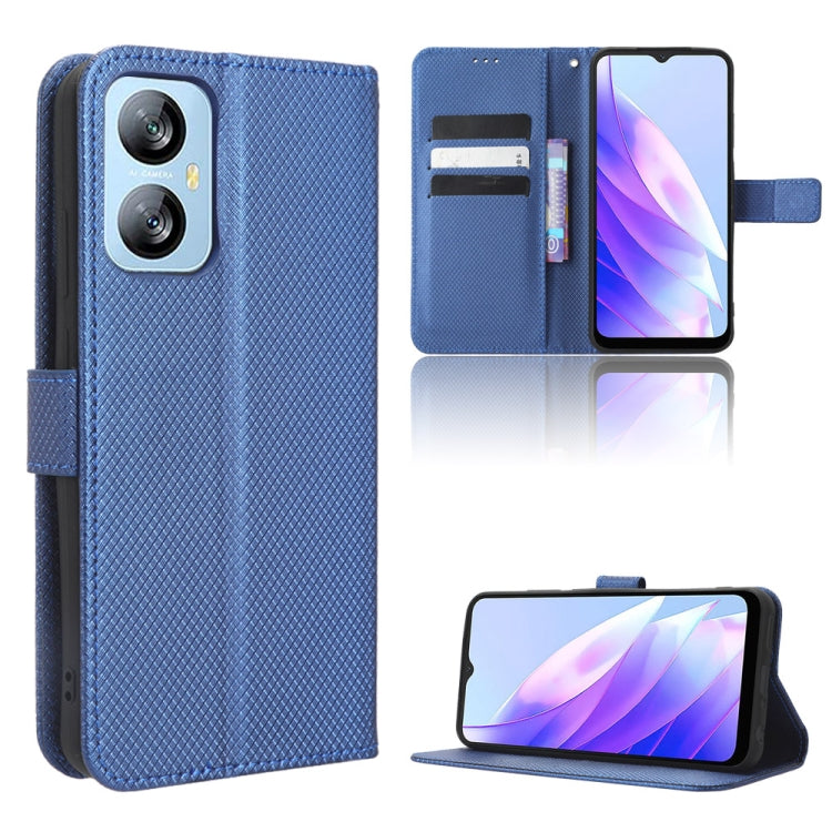 For Blackview A52 Diamond Texture Leather Phone Case