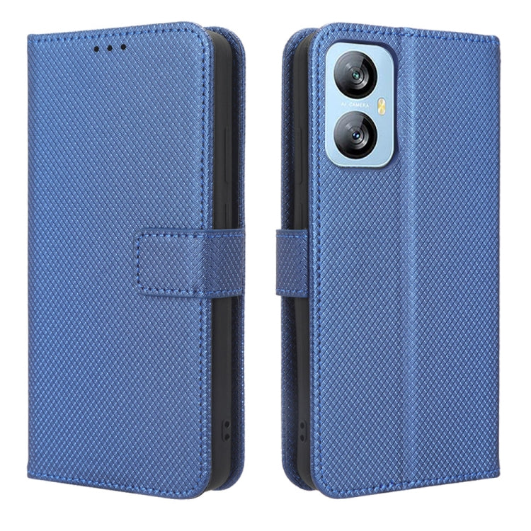 For Blackview A52 Diamond Texture Leather Phone Case