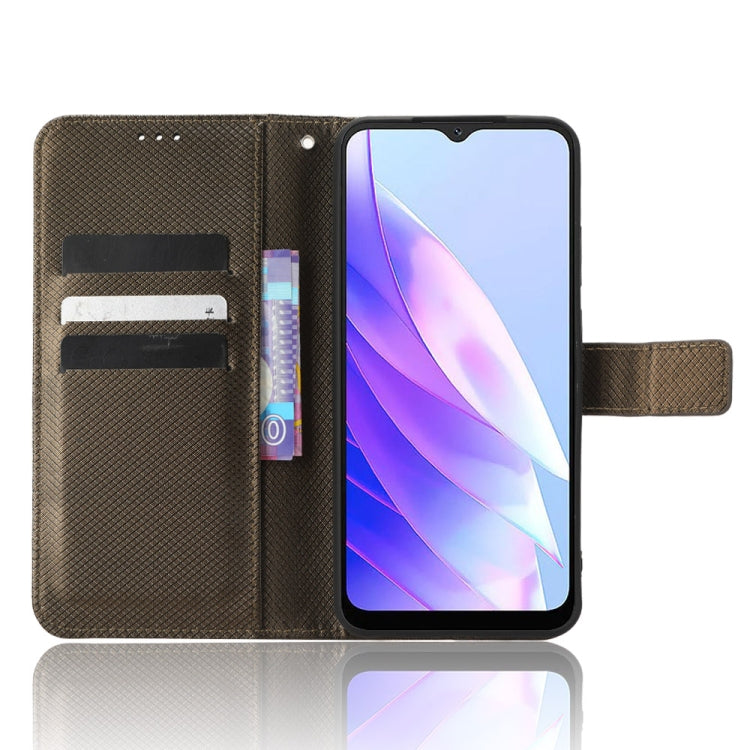 For Blackview A52 Diamond Texture Leather Phone Case
