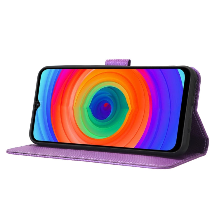 For Ulefone Note 14 Diamond Texture Leather Phone Case