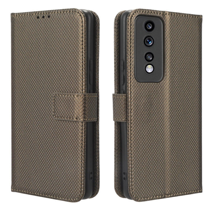For Honor 80 GT Diamond Texture Leather Phone Case