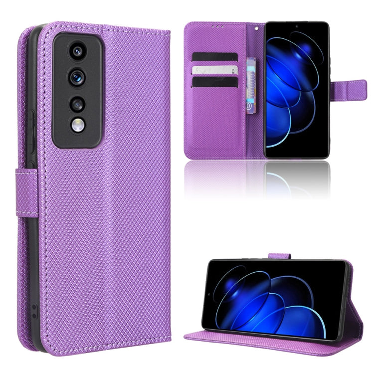 For Honor 80 GT Diamond Texture Leather Phone Case