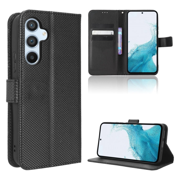 For Samsung Galaxy A54 5G Diamond Texture Leather Phone Case