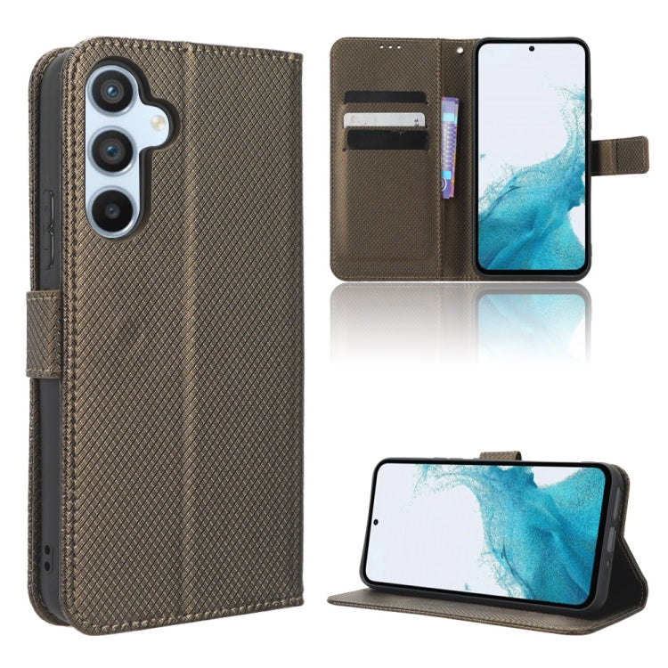 For Samsung Galaxy A54 5G Diamond Texture Leather Phone Case