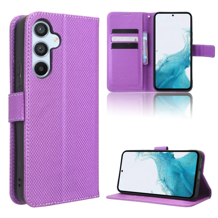 For Samsung Galaxy A54 5G Diamond Texture Leather Phone Case