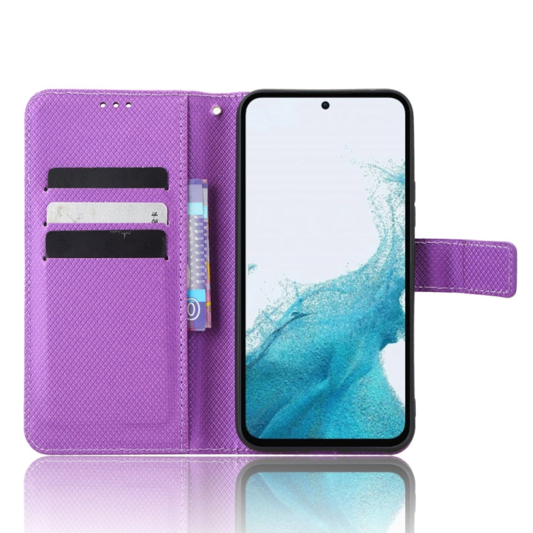 For Samsung Galaxy A54 5G Diamond Texture Leather Phone Case