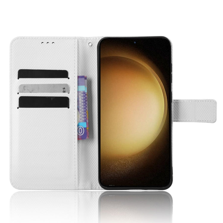For Samsung Galaxy S23 5G Diamond Texture Leather Phone Case