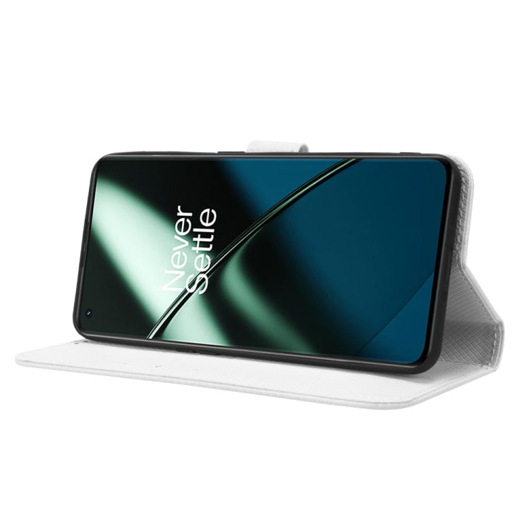For OnePlus 11 5G Diamond Texture Leather Phone Case