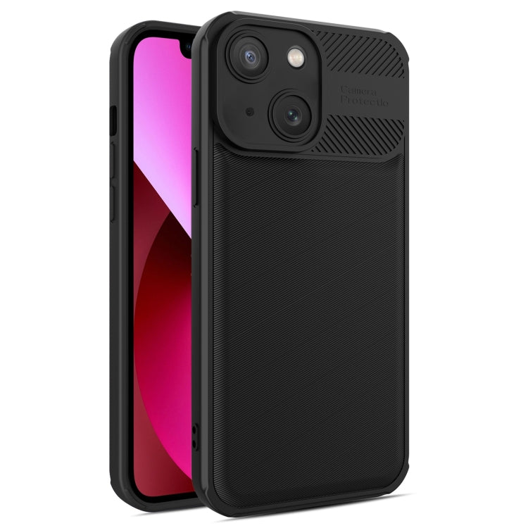 For iPhone 13 Twill Texture TPU Shockproof Phone Case