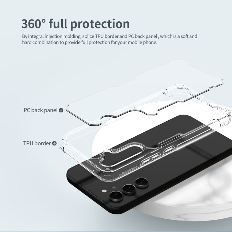 For Samsung Galaxy A54 5G NILLKIN PC + TPU Phone Case(Transparent)