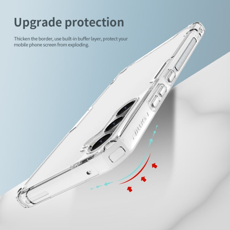 For Samsung Galaxy A54 5G NILLKIN PC + TPU Phone Case(Transparent)