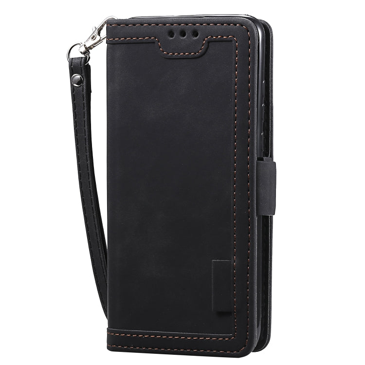 For Galaxy A70e Retro Splicing Horizontal Flip Leather Case with Card Slots & Holder & Wallet