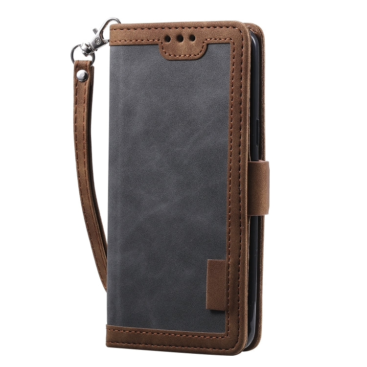 For Galaxy S9 Retro Splicing Horizontal Flip Leather Case with Card Slots & Holder & Wallet