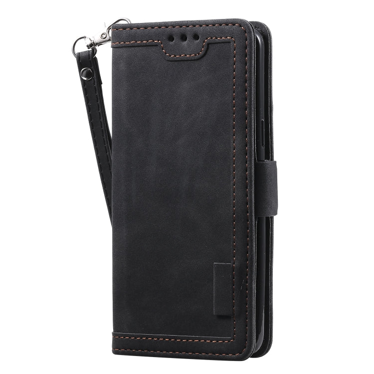 For Galaxy S9 Plus Retro Splicing Horizontal Flip Leather Case with Card Slots & Holder & Wallet