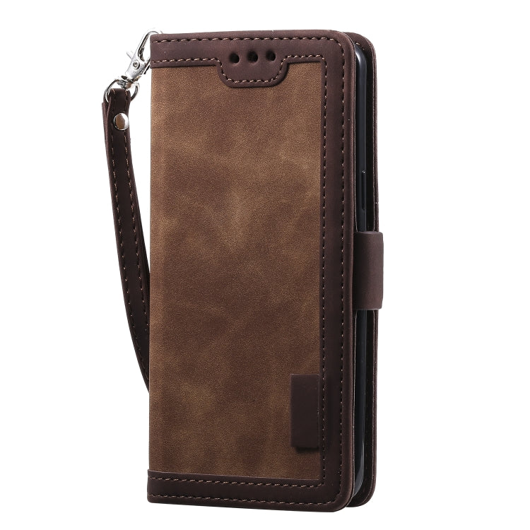 For Galaxy S9 Plus Retro Splicing Horizontal Flip Leather Case with Card Slots & Holder & Wallet