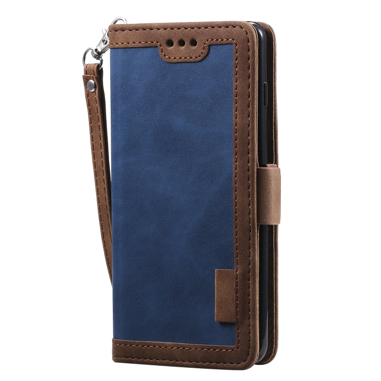 For Galaxy S10 Retro Splicing Horizontal Flip Leather Case with Card Slots & Holder & Wallet
