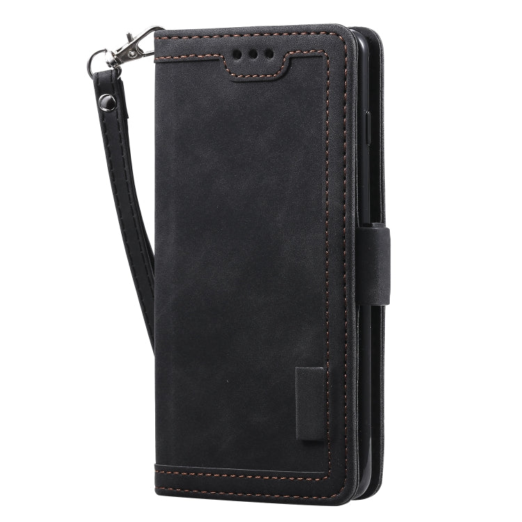 For Galaxy S10e Retro Splicing Horizontal Flip Leather Case with Card Slots & Holder & Wallet