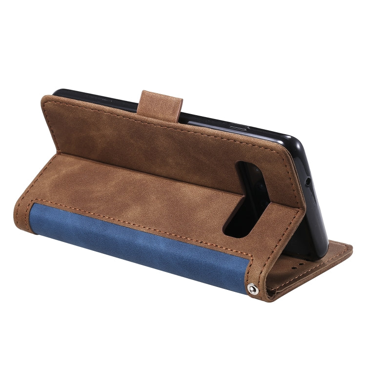 For Galaxy S10e Retro Splicing Horizontal Flip Leather Case with Card Slots & Holder & Wallet
