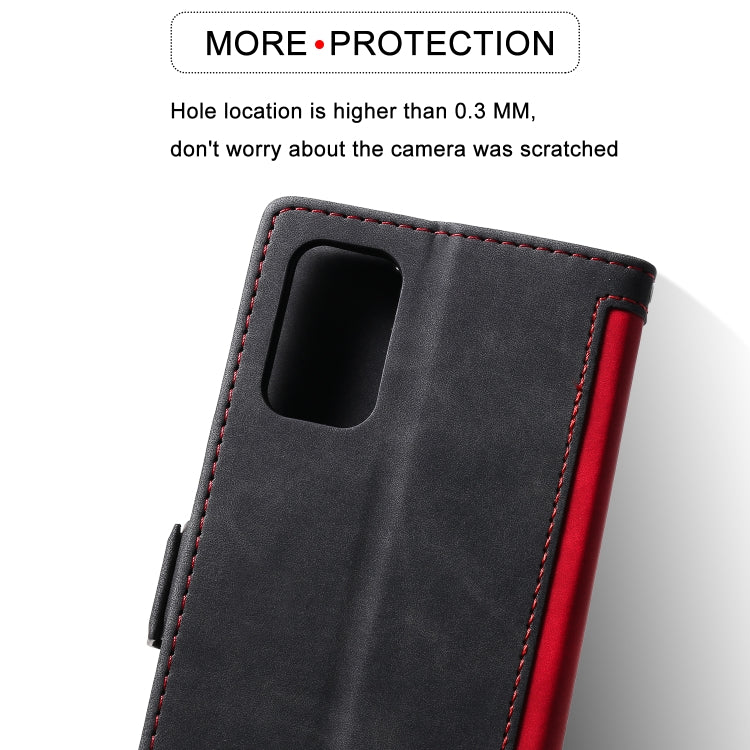 For Galaxy S20 Retro Splicing Horizontal Flip Leather Case with Card Slots & Holder & Wallet