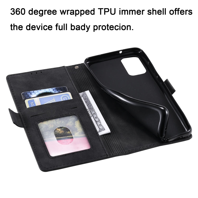 For Galaxy S20 Plus Retro Splicing Horizontal Flip Leather Case with Card Slots & Holder & Wallet