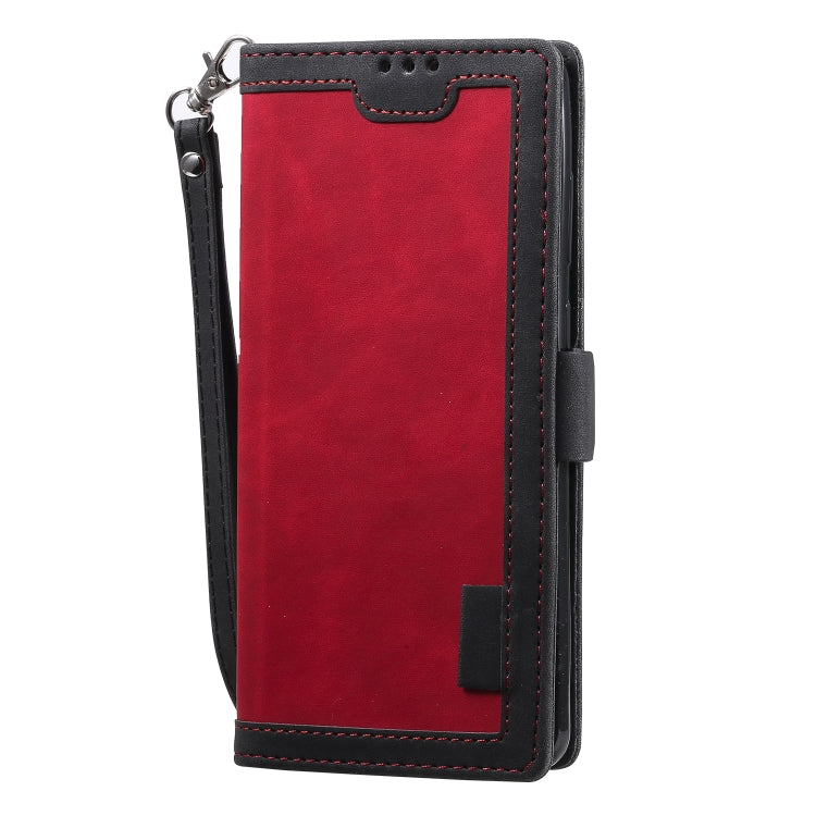 For Galaxy S20 Plus Retro Splicing Horizontal Flip Leather Case with Card Slots & Holder & Wallet