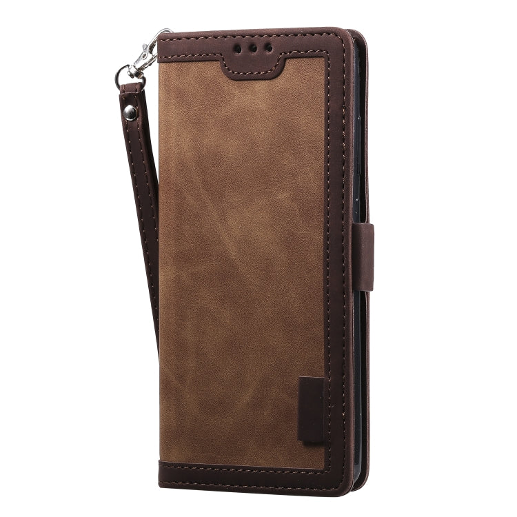 For Galaxy S20 Ultra Retro Splicing Horizontal Flip Leather Case with Card Slots & Holder & Wallet