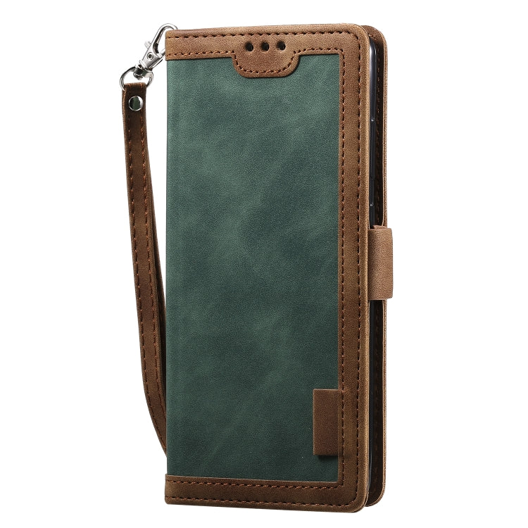 For Galaxy S20 Ultra Retro Splicing Horizontal Flip Leather Case with Card Slots & Holder & Wallet