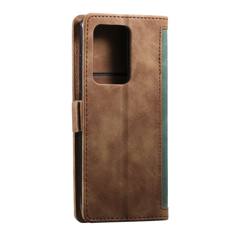 For Galaxy S20 Ultra Retro Splicing Horizontal Flip Leather Case with Card Slots & Holder & Wallet