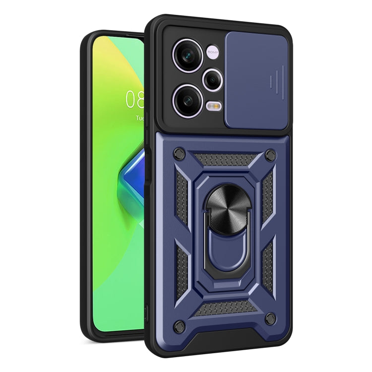 For Xiaomi Redmi Note 12 Pro 5G Sliding Camera Cover Design Phone Case