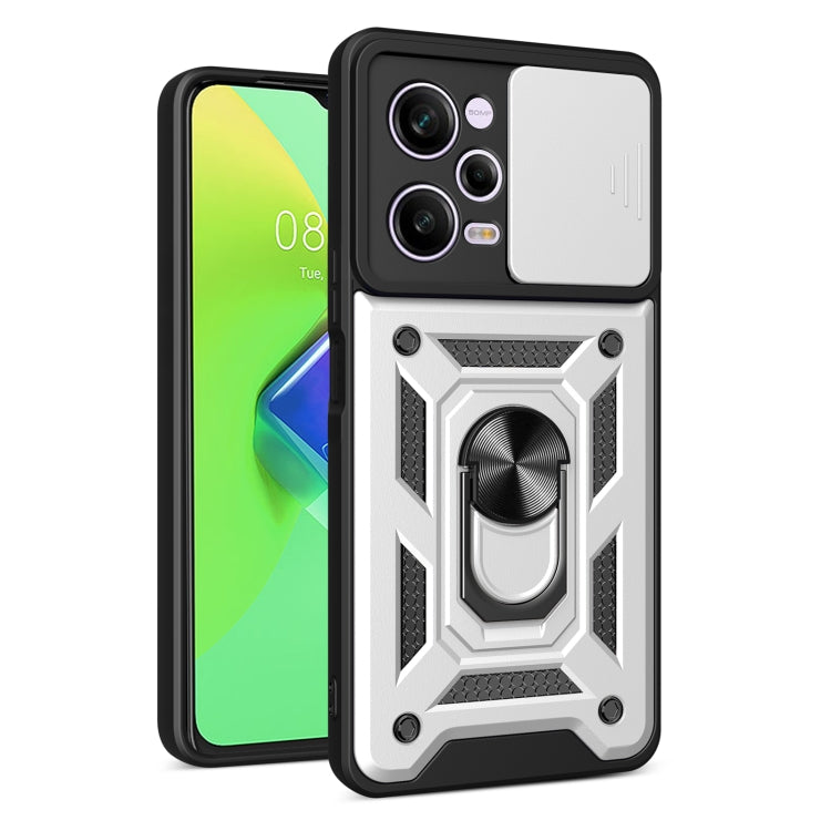 For Xiaomi Redmi Note 12 Pro 5G Sliding Camera Cover Design Phone Case