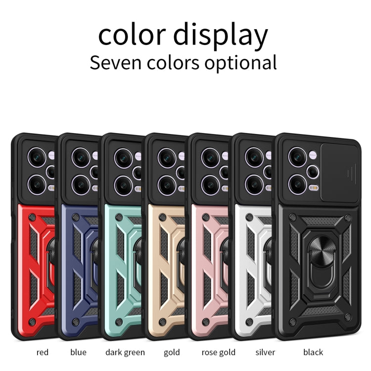 For Xiaomi Redmi Note 12 Pro 5G Sliding Camera Cover Design Phone Case