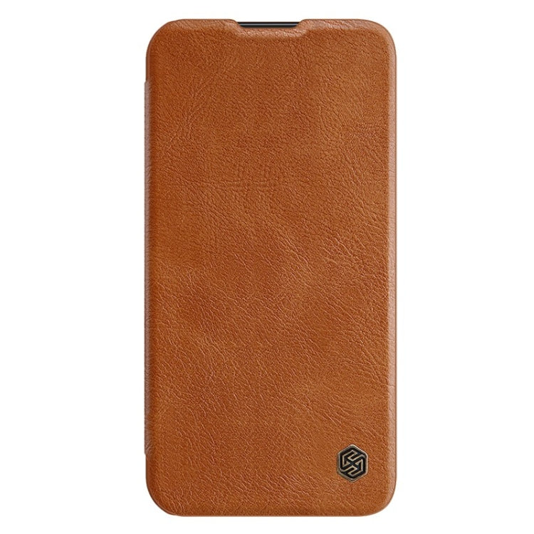 For Samsung Galaxy A54 5G NILLKIN QIN Series Pro Sliding Camera Cover Design Leather Phone Case
