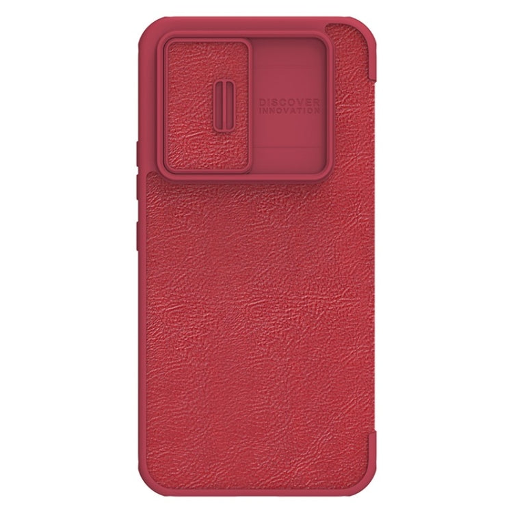 For Samsung Galaxy A54 5G NILLKIN QIN Series Pro Sliding Camera Cover Design Leather Phone Case