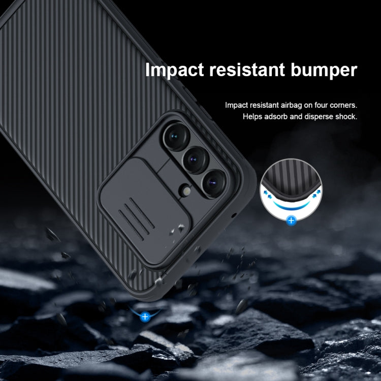 For Samsung Galaxy A54 5G NILLKIN Black Mirror Pro Series Camshield PC Phone Case