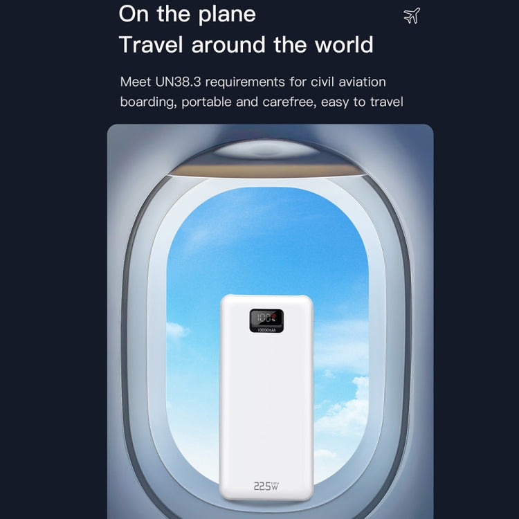 TOTUDESIGN Two-cable Fast Charging Power Bank, Capacity:10000mAh