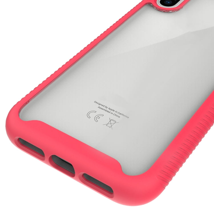 For iPhone XS Max Starry Sky Solid Color Series Shockproof PC + TPU Protective Case