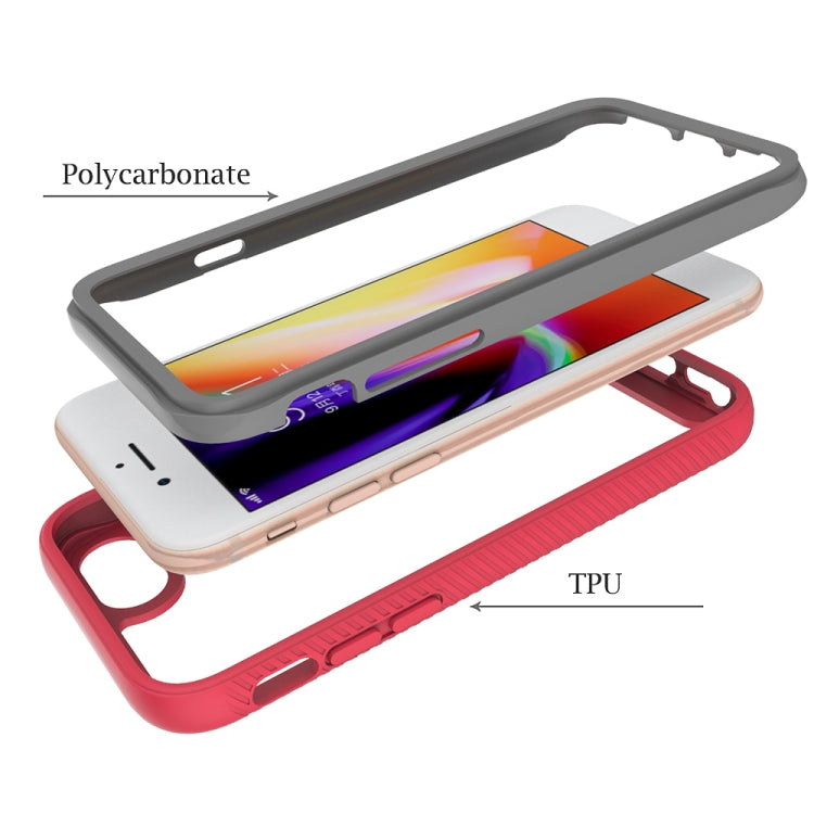 For iPhone 6 Starry Sky Solid Color Series Shockproof PC + TPU Protective Case