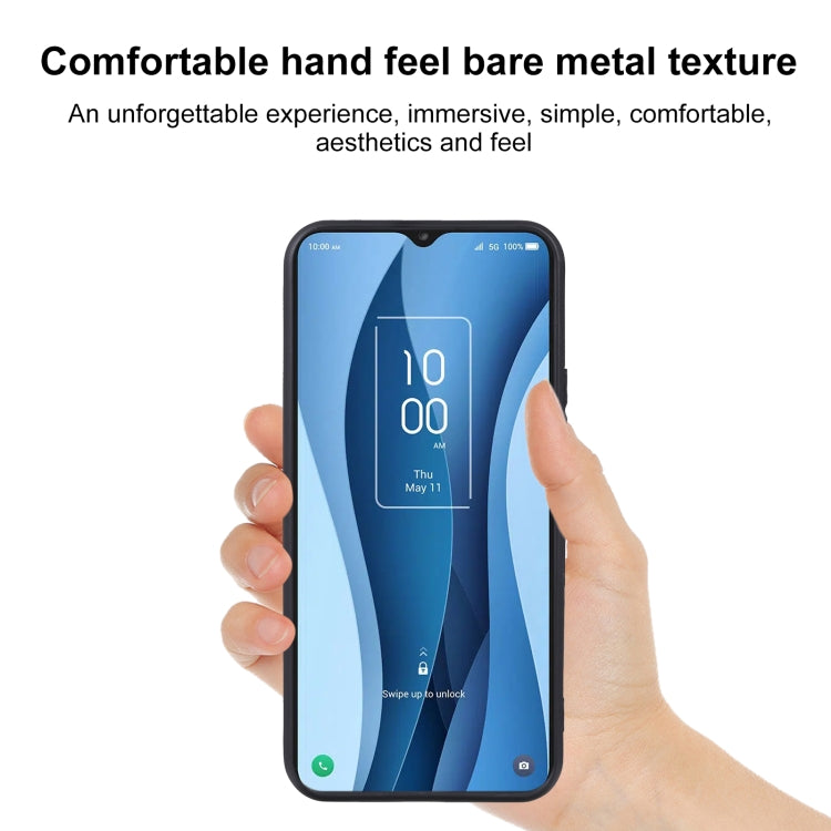 For TCL 40 X TPU Phone Case(Black)