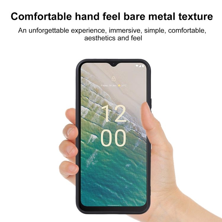 For Nokia C32 TPU Phone Case(Black)