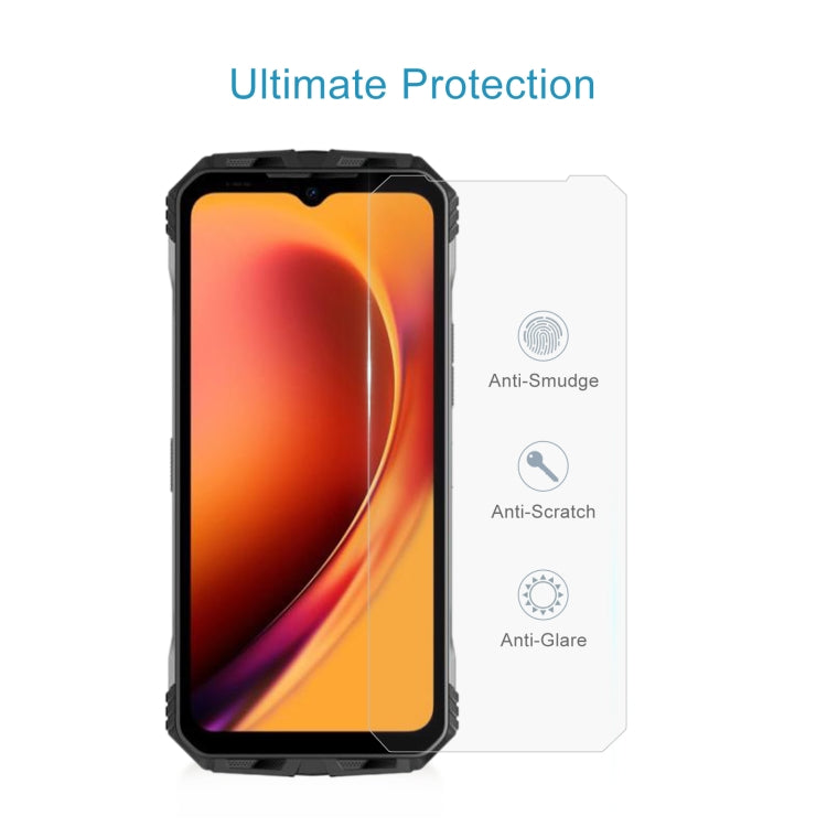 For DOOGEE V Max 10pcs 0.26mm 9H 2.5D Tempered Glass Film